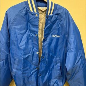 Men's Vintage Varsity Bomber Jacket - Indianapolis Colts